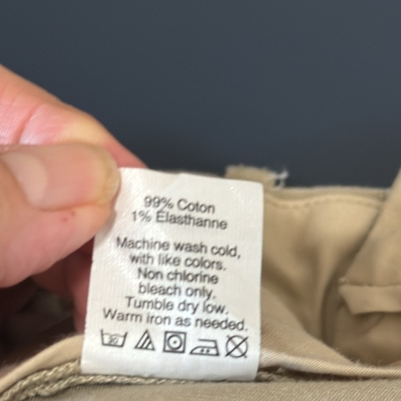 J. Crew Men's 32/30 Flex Driggs Chino Pants Tan Zip Inseam 29" - Picture 7 of 9